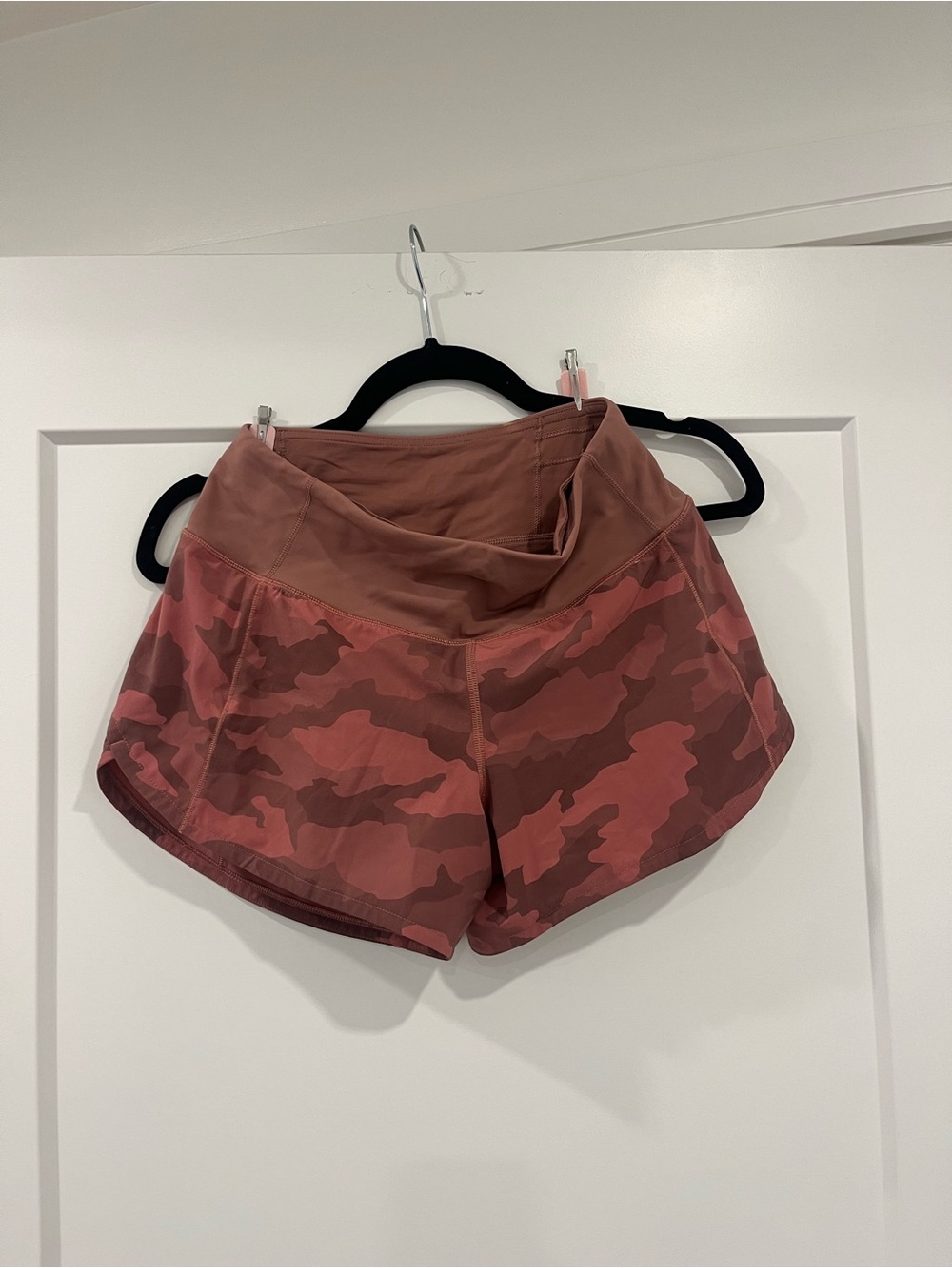 lululemon athletica Rose Camo High-Rise Athletic Shorts